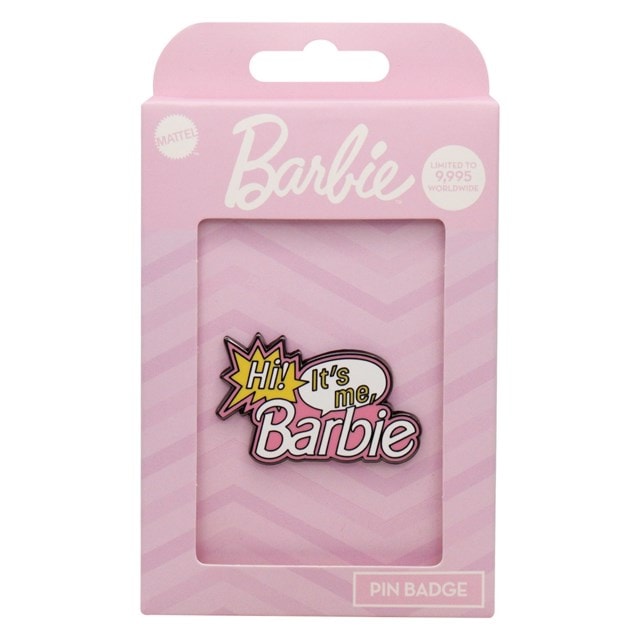 Hi! It's Me, Barbie Limited Edition Pin Badge - 2