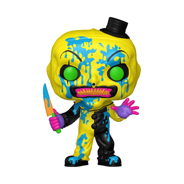 Art the Clown Bloody Knife 1948 Chance of Blacklight Chase Terrifier 3 hmv Exclusive Funko Pop Vinyl - 3
