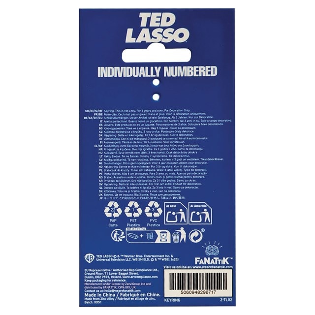 Ted Lasso Keyring - 4