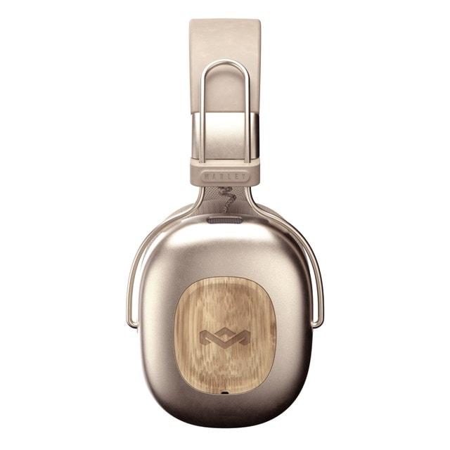 House Of Marley Positive Vibration Rebel Cream Active Noise Cancelling Bluetooth Headphones - 9