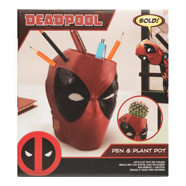 Deadpool Pen And Plant Pot - 2