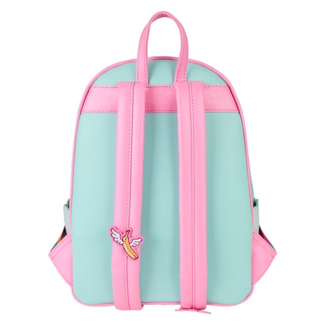 Fluffy Unicorn Minions Loungefly Mini Backpack - 5