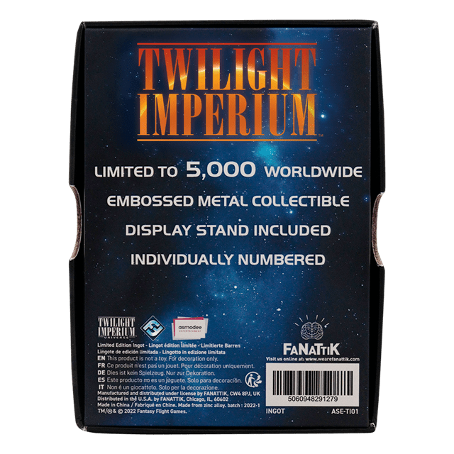 Emirates Of Hacan Twilight Imperium Limited Edition Ingot - 4