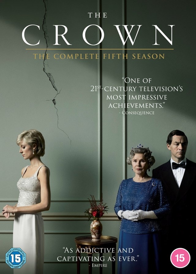 The Crown The Complete Fifth Season Dvd Box Set Free Shipping Over £20 Hmv Store
