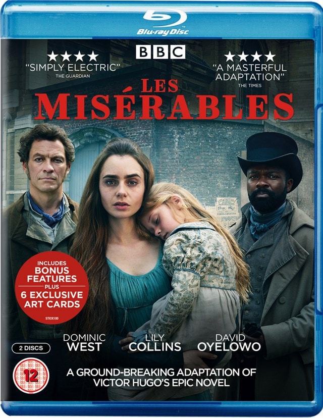 NEW, Les Miserables Ltd Edition Gift Set: Blu-Ray, DVD, Digital