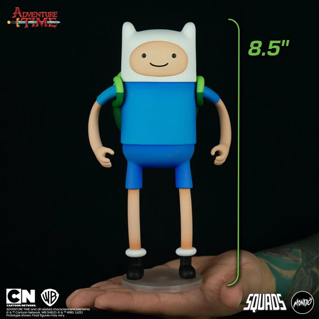 Jake & Finn Adventure Time Mondo Squad Figure Set - 3