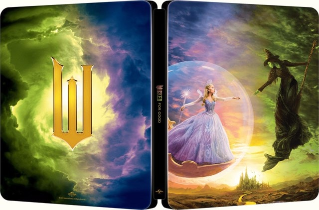 Wicked: For Good Limited Edition 4K Ultra HD Steelbook - 4
