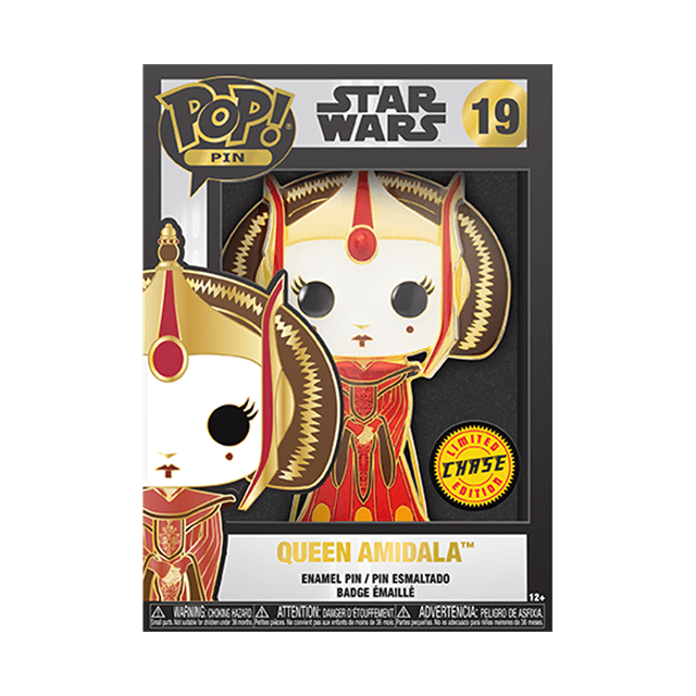 Queen Amidala With Chase Star Wars Funko Pop Pin - 6