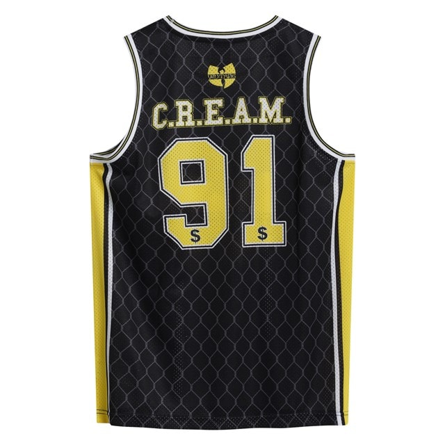 Wu Tang Clan Cream Basketball Vest (Large) - 2