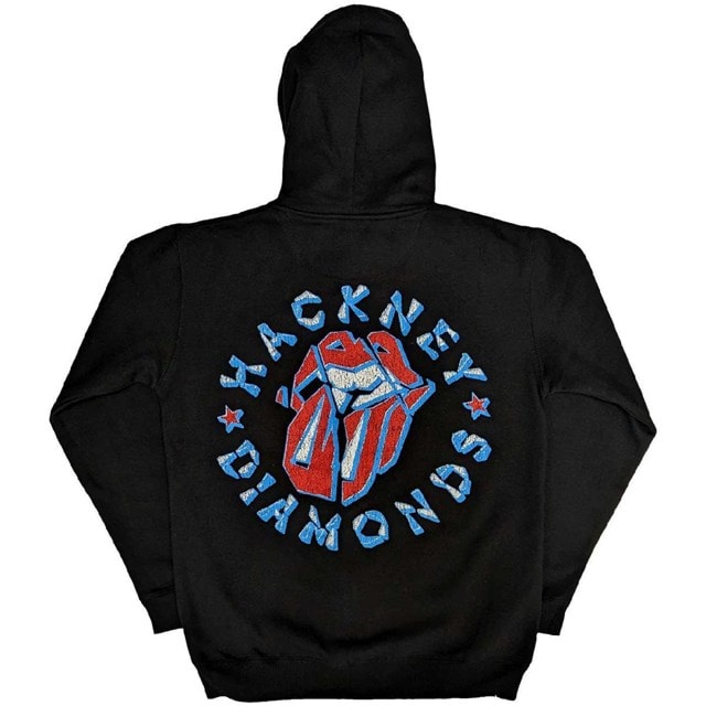 Hackney Diamonds Stars Rolling Stones Hoodie (Small) - 2
