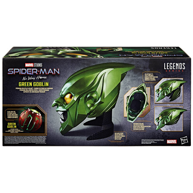 Green Goblin Spider-Man No Way Home Marvel Legends Series Hasbro Premium Roleplay Helmet - 10