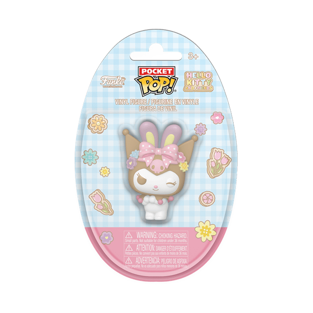 Kuromi With Bunny Ears Sanrio Funko Pop Vinyl Pocket Single - 2