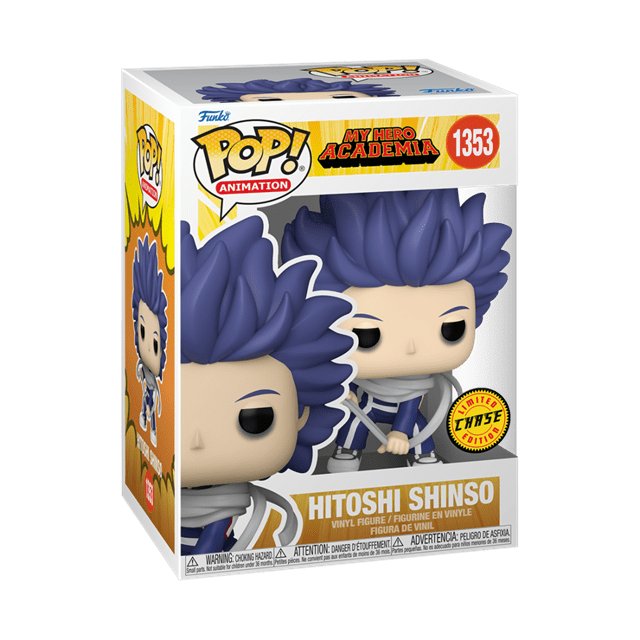 Hitoshi Shinso With Chance Of Chase (1343) My Hero Academia Pop Vinyl - 3