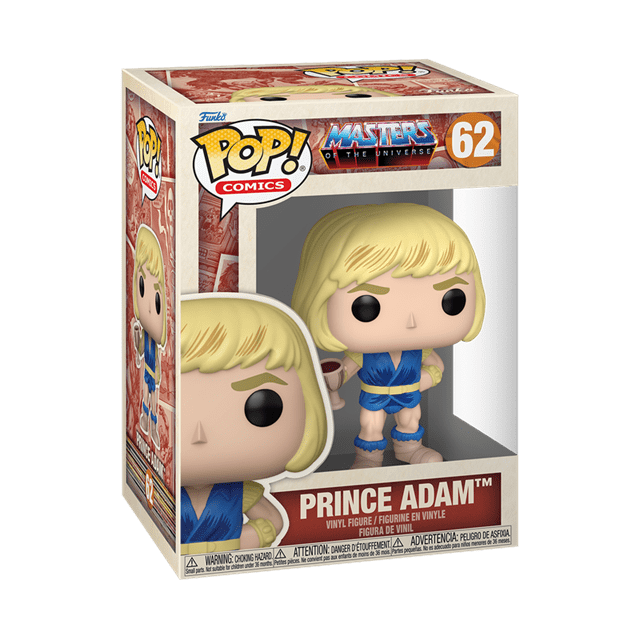 Prince Adam 62 Masters Of The Universe Vintage Funko Pop Vinyl - 2