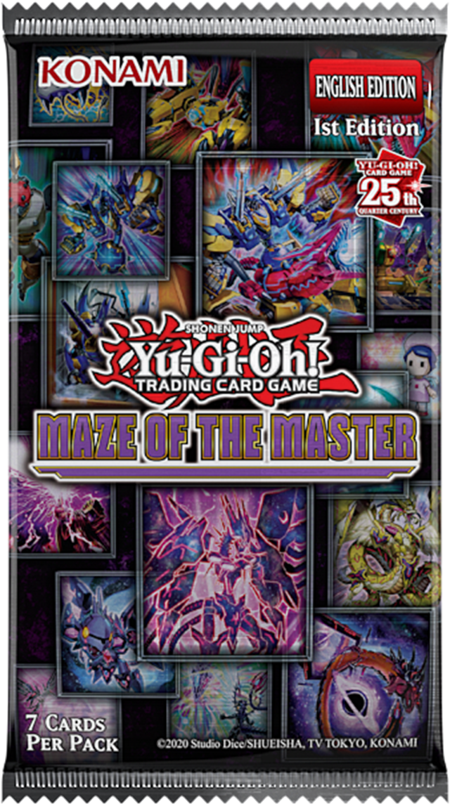 Maze Of The Master Booster Pack Yu-Gi-Oh! Trading Cards Assortment - 3