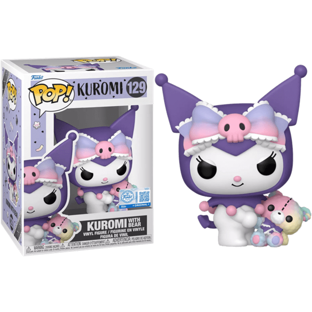 Kuromi With Bear 129 Sanrio Funko Pop Vinyl - 3