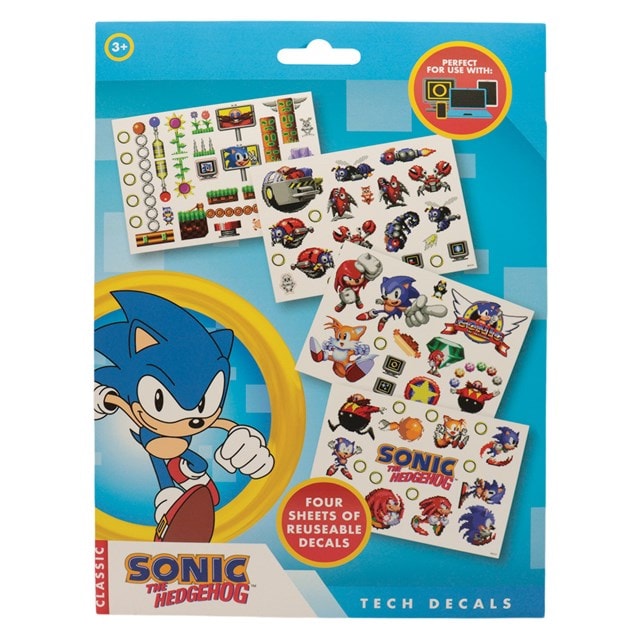 Sonic The Hedgehog Retro Tech Decals - 2