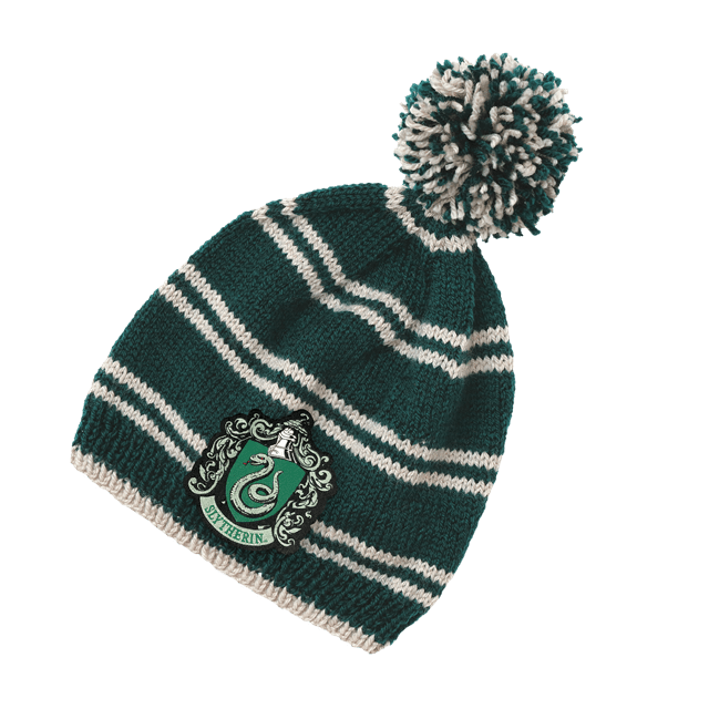 Harry Potter: Slytherin Bobble Hat Kit: Knit Kit: Hero Collector - 2