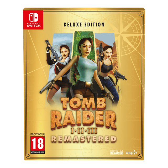 Tomb Raider I-III Remastered - Deluxe Edition (Nintendo Switch) - 1