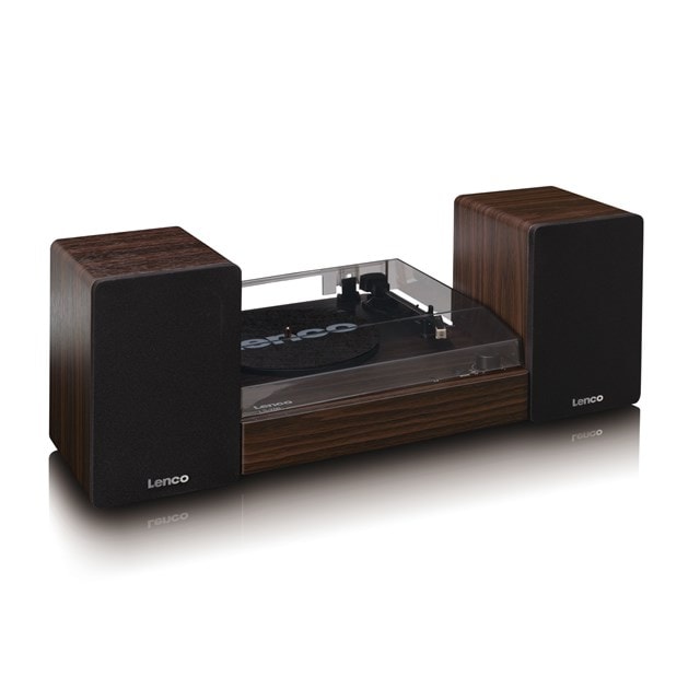 Lenco LS-200WD Wood Turntable & Speakers (hmv exclusive) - 2