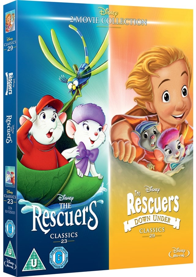 The Rescuers/The Rescuers Down Under - 2