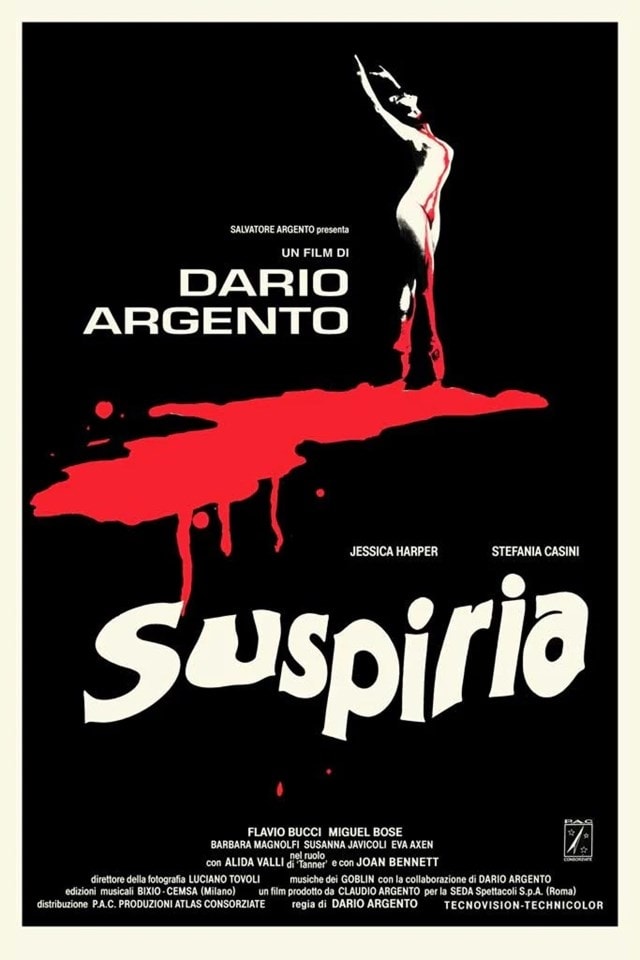 Suspiria By Dario Argento Original Theatrical Movie Art Print 24x36 Inches Poster - 1