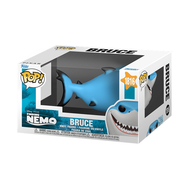 Bruce Fish Are Friends, Not Food 1816 Finding Nemo Funko Pop Vinyl Sayings - 2