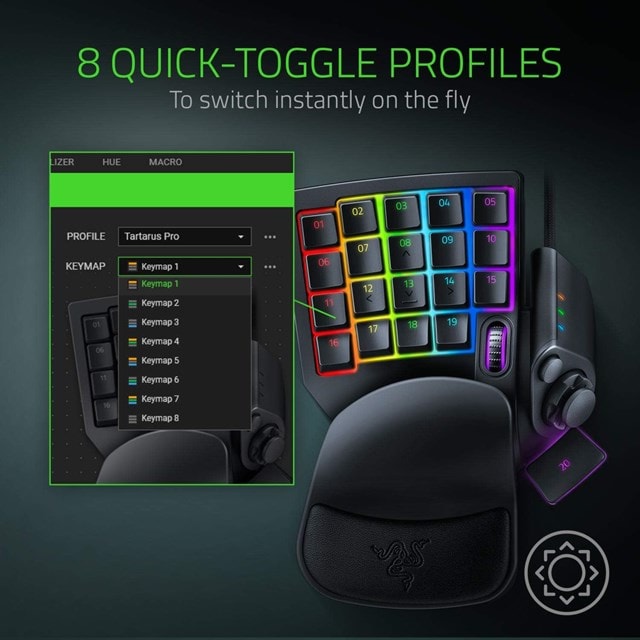 RAZER Tartarus V2 Gaming Keypad - Black - 6