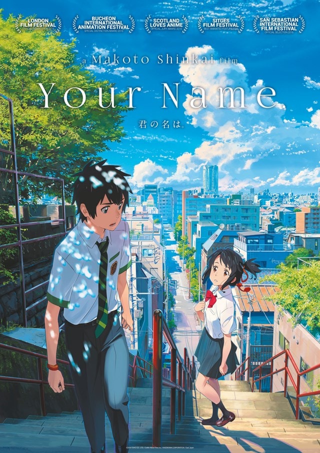 Your Name Blu Ray Free Shipping Over Hmv Store