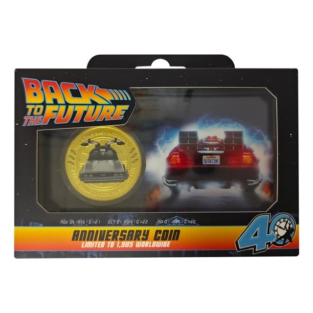 Back To The Future 40th Anniversary Presentation Coin - 5