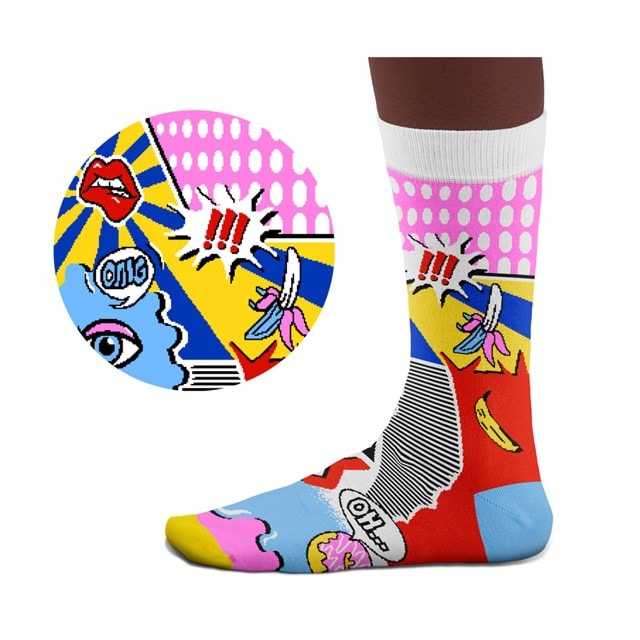 Pop Art Socks (L) - 2