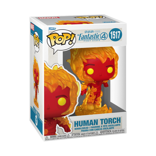 Human Torch 1517 Fantastic Four First Steps Funko Pop Vinyl - 2