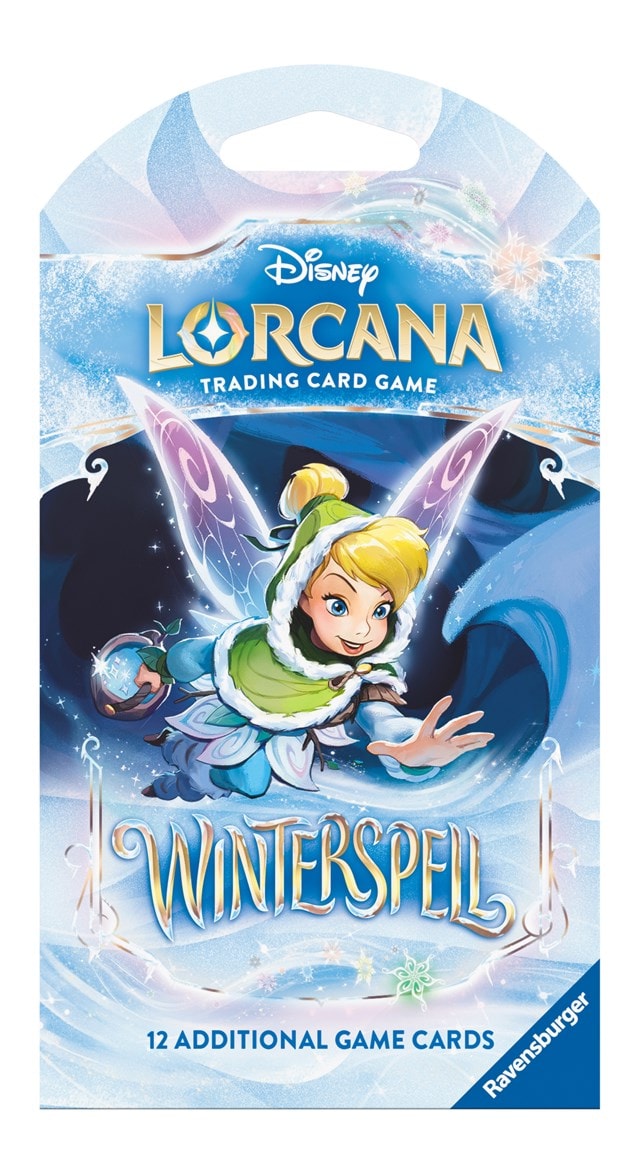 Sleeved Booster Packs Winterspell Disney Lorcana Trading Cards Assortment - 3