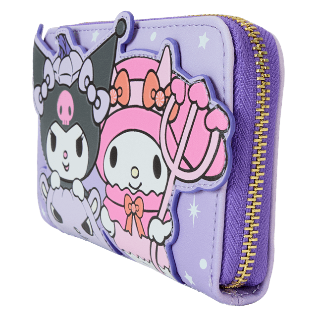 Sanrio Kuromi Pumpkin Loungefly Zip Around Wallet - 2