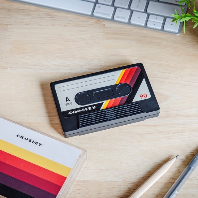 Crosley Cassette Black Bluetooth Speaker - 5
