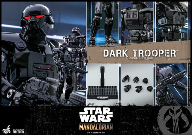 1:6 Dark Trooper - Star Wars: Mandalorian Hot Toys Figurine - 7