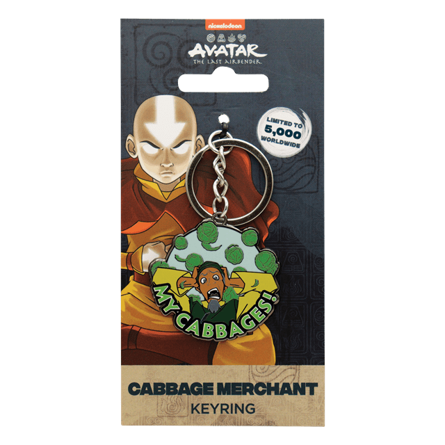 Cabbage Merchant Avatar The Last Airbender Keyring - 1