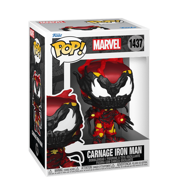 Carnage Iron Man 1437 Marvel Carnageized Funko Pop Vinyl - 2