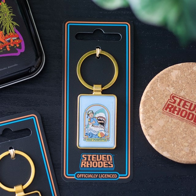 Stay Positive Steven Rhodes Keyring - 5