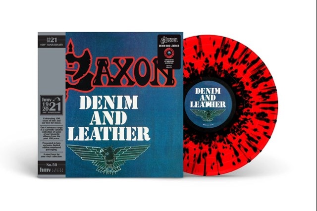 Denim & Leather (hmv Exclusive) the 1921 Centenary Edition: Red & Black Splatter Vinyl - 1