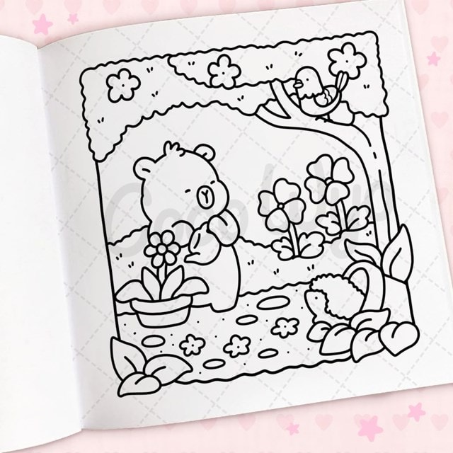 Cozy Cuties Cute & Comfy Colouring Book By Coco Wyo - 7