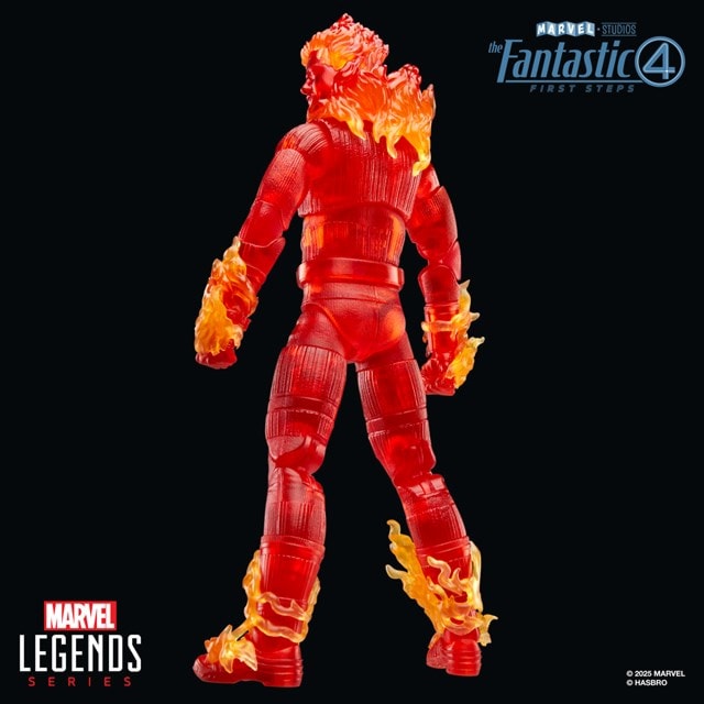 Human Torch Fantastic Four First Steps Marvel Legends Series Hasbro Action Figure - 6