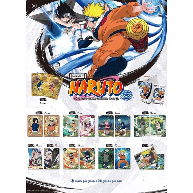 Naruto Smriti Heaven Scroll Collectable Trading Cards - 2