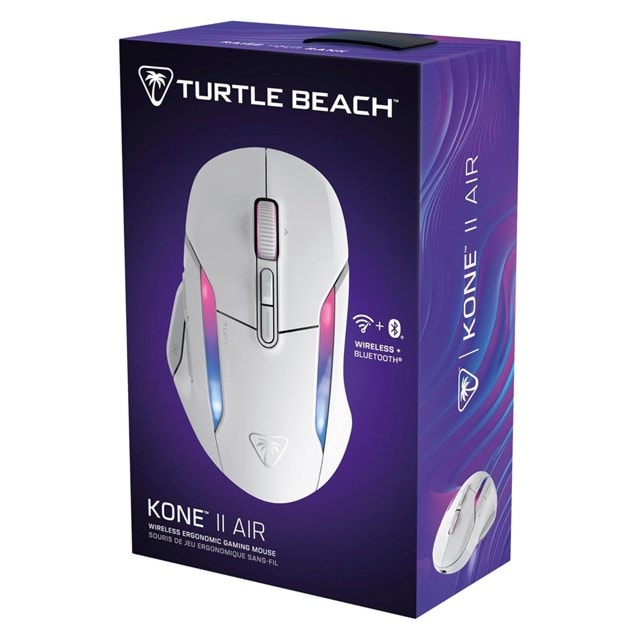 Turtle Beach Kone II Air Wireless Ergonomic Gaming Mouse - White - 8