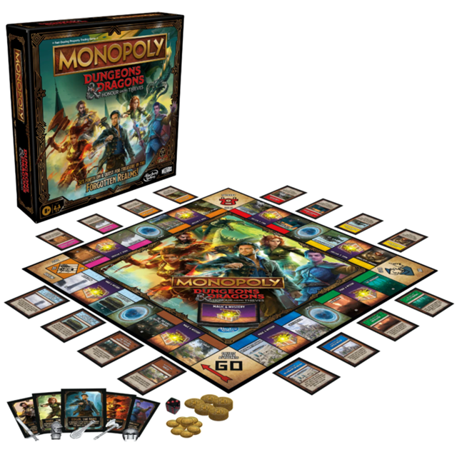 Monopoly Dungeons And Dragons Movie Board Game - 2