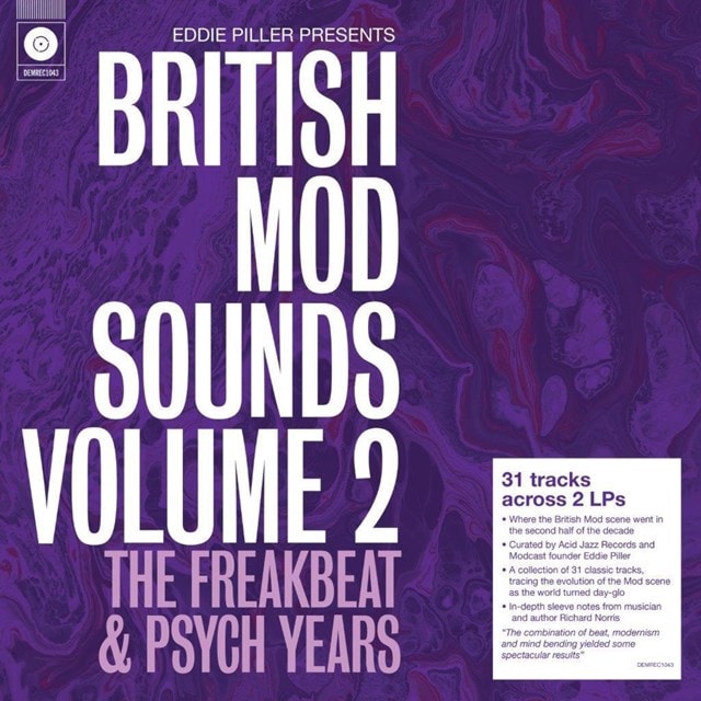 Eddie Piller Presents British Mod Sounds: The Freakbeat & Psych Years - Volume 2 - 1