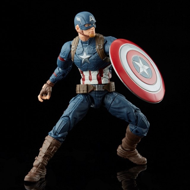 Captain America 2-Pack Steve Rogers Sam Wilson Hasbro Marvel Legends Series Action Figures - 10