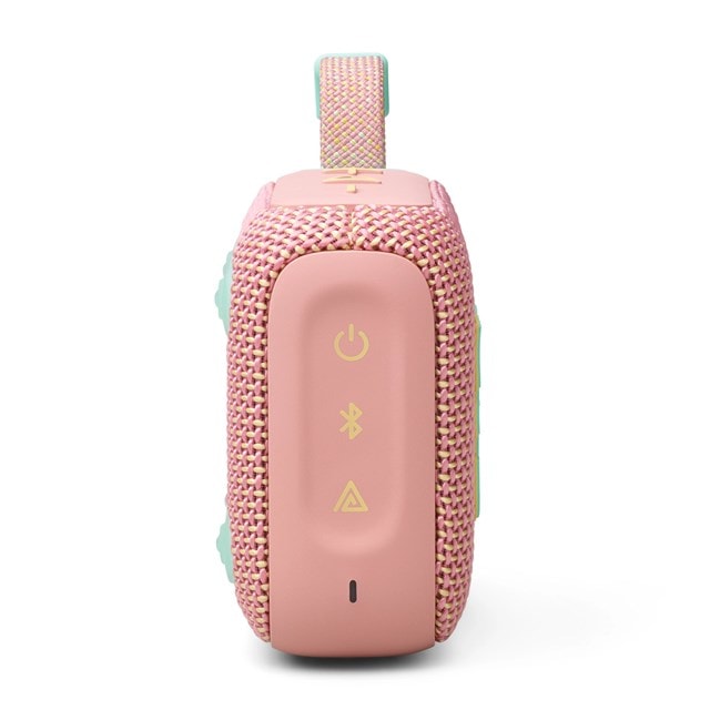 JBL Go 4 Pink Bluetooth Speaker - 5