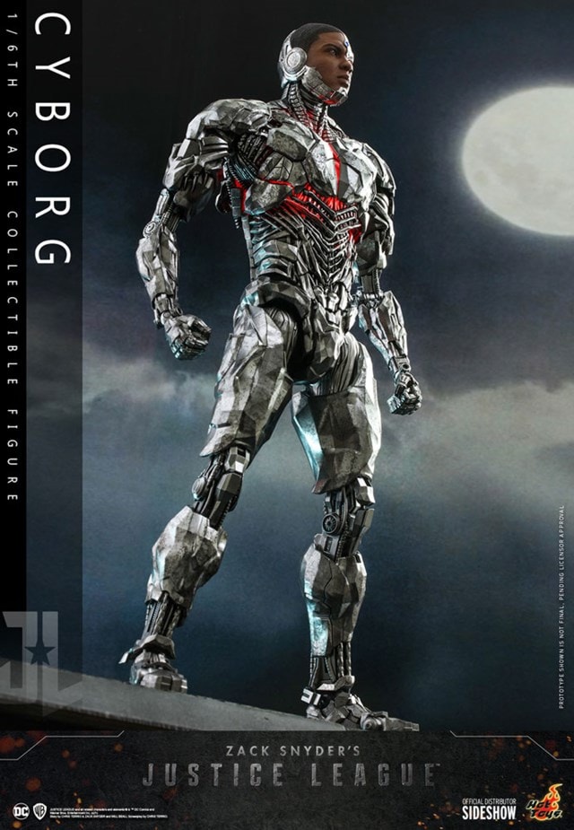 1:6 Cyborg: Zack Snyder's Justice League Hot Toys Figure - 7