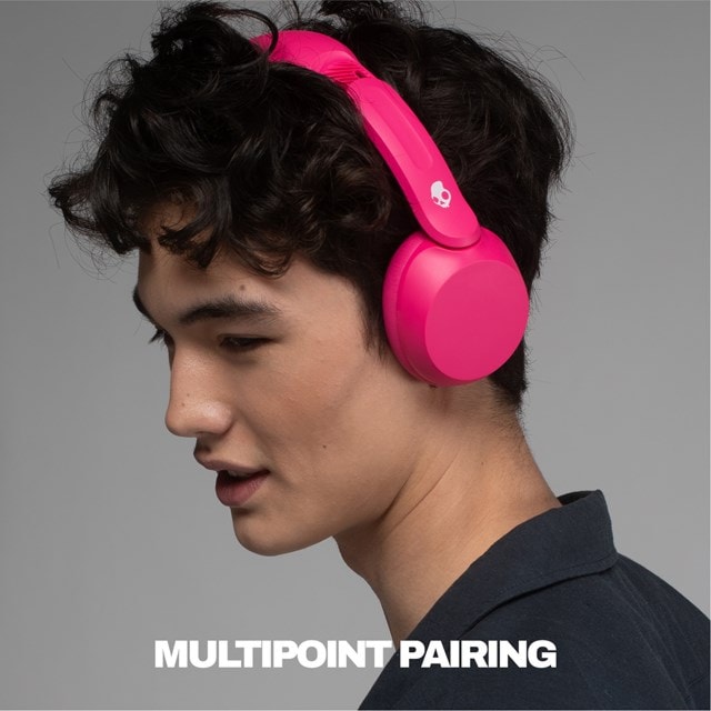 Skullcandy Icon 180 Crazy Pink Bluetooth Headphones - 4